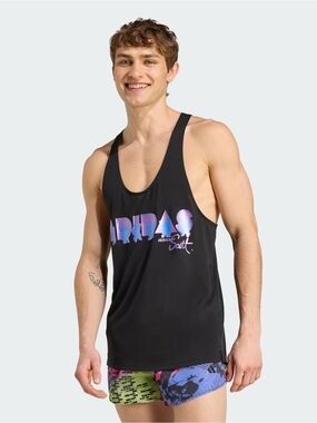 Adidas x Jeremy Scott Climacool Retro Graphic Tank Top Large NWT
